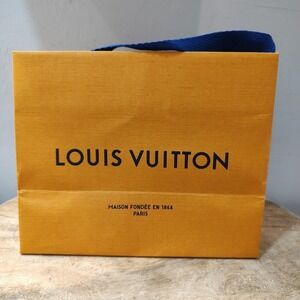 Louis Vuitton Empty Shopping Bag  8.5" X 7" X 4.5 Inches.